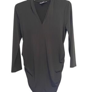 Maternity Top From A Pea in the Pod Black Classic Top Size Large